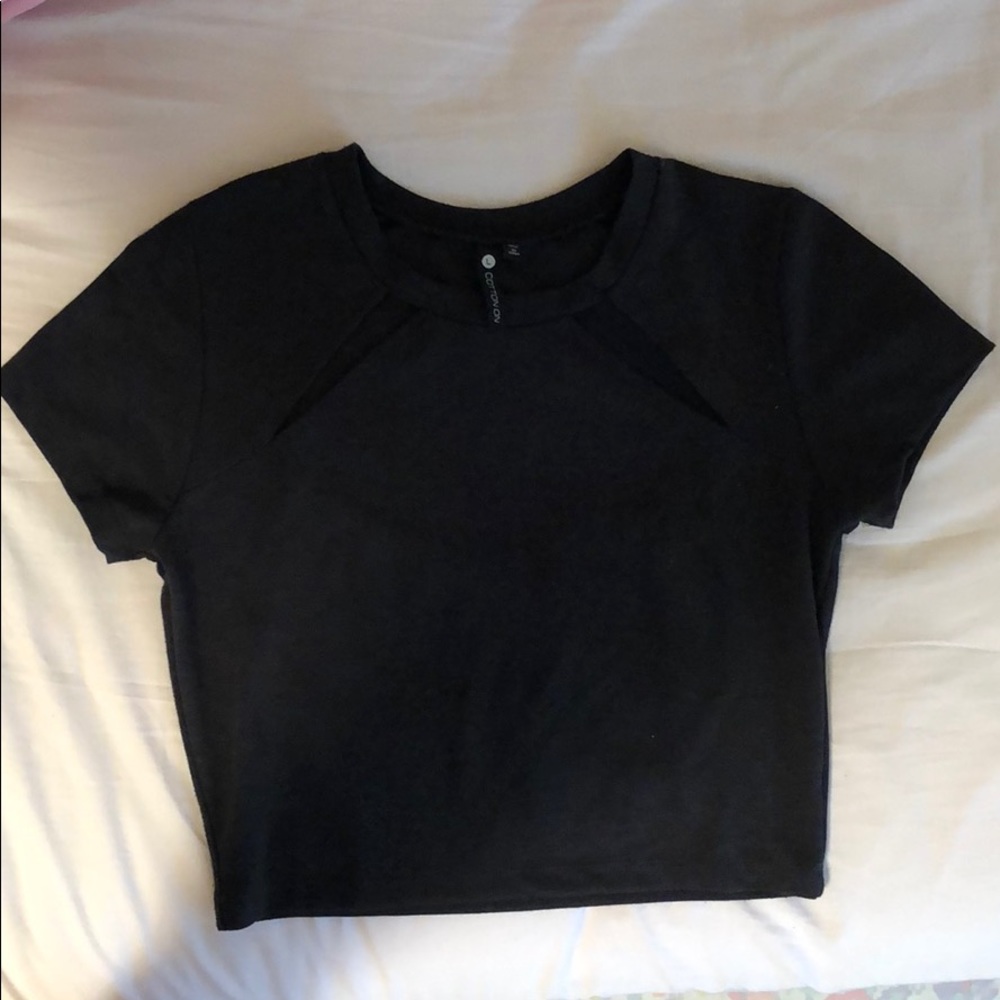 Cotton on shirt with slips